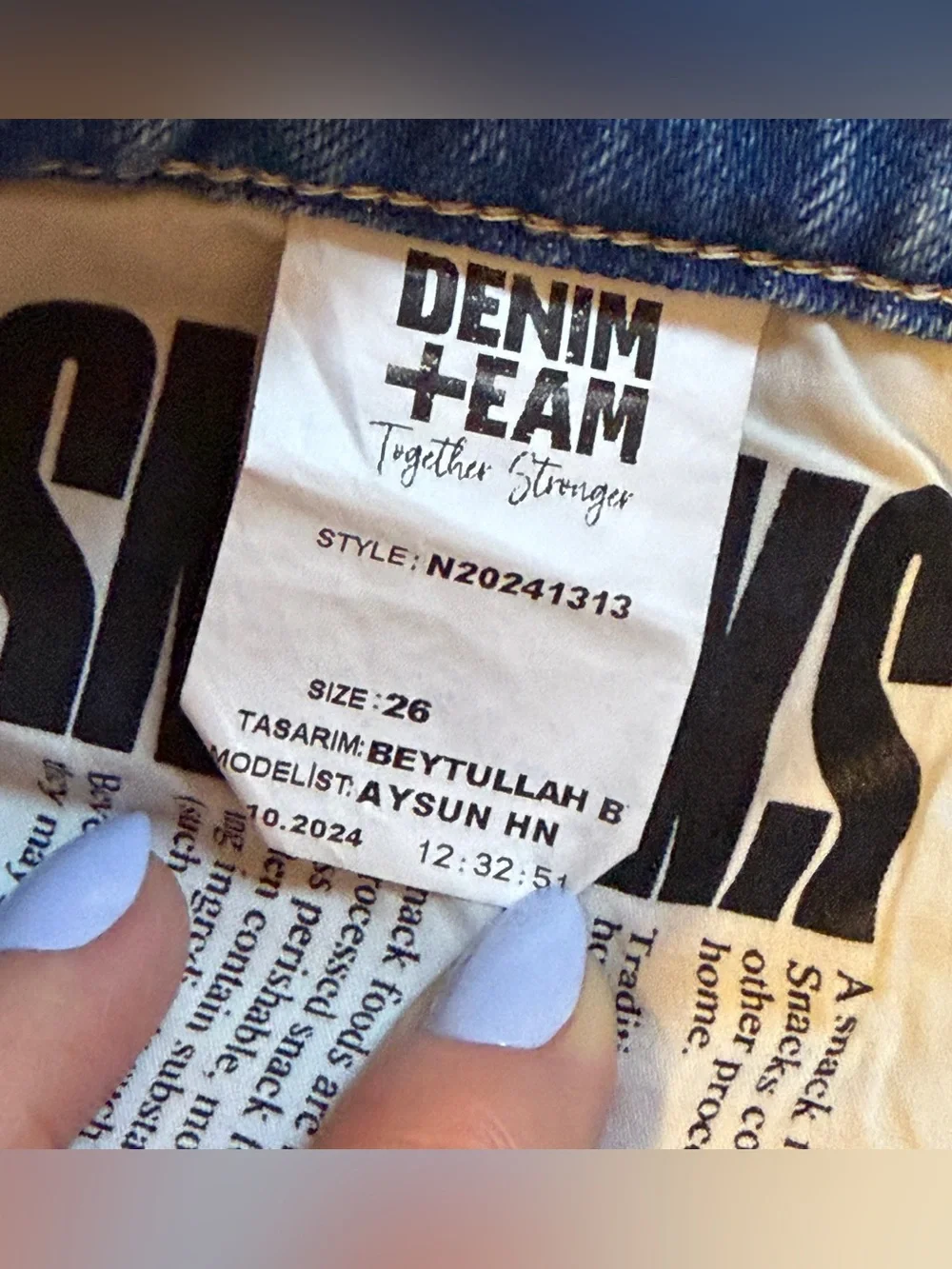 Mother Denim - Snacks! 90s Retro Straight Leg - Light Blue Wash - Slouchy Fit 26 - Picture 8 of 9